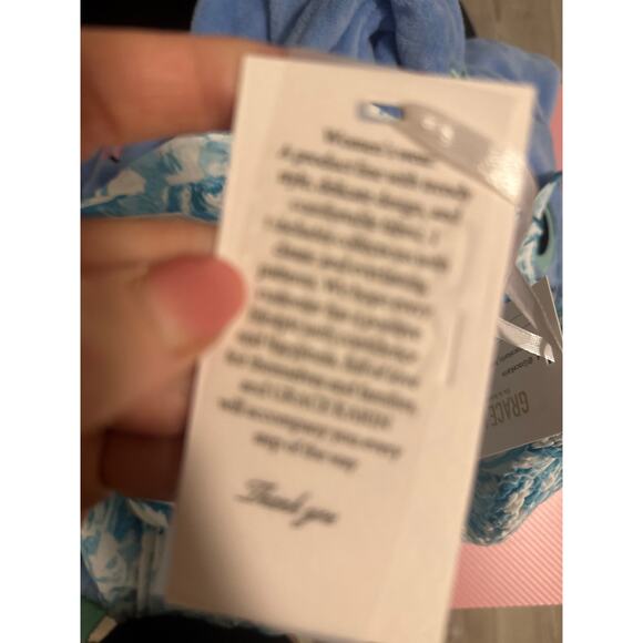 Grace Karin Womens Large Blue White Sleeveless Floral Spaghetti Strap Maxi Dress - Picture 4 of 11